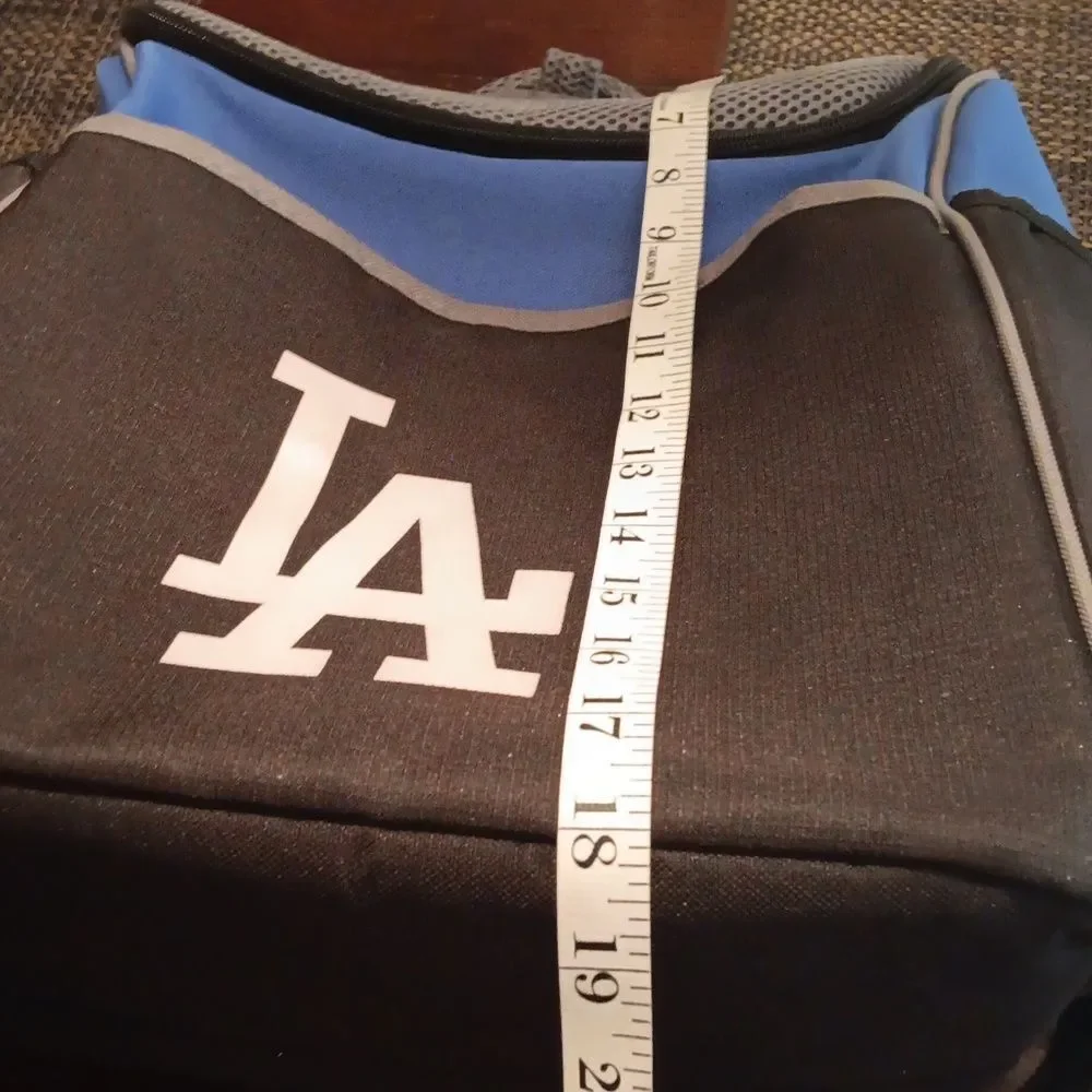LA Dodgers Blue and Black Cooler Backpack Like New
